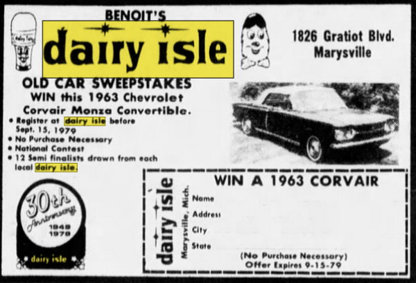 Dairy Isle - Aug 11 1979 Article